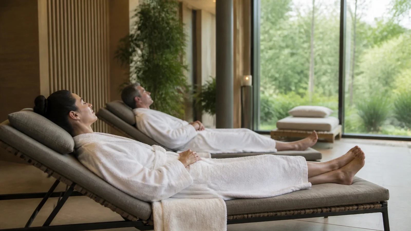 Temps de repos après un soin dans une salle calme